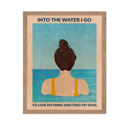 Water Quote Poster