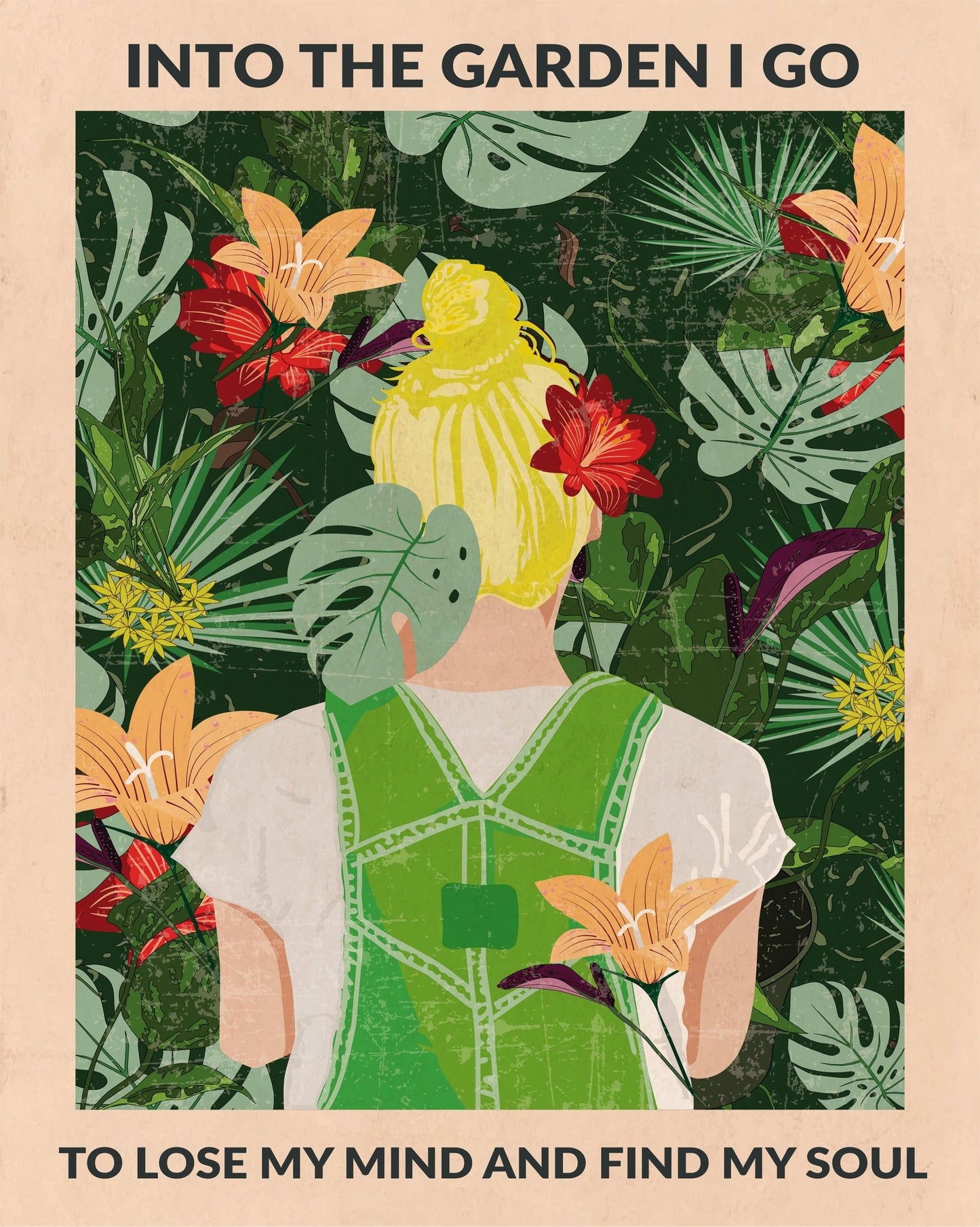 Garden Quote Poster