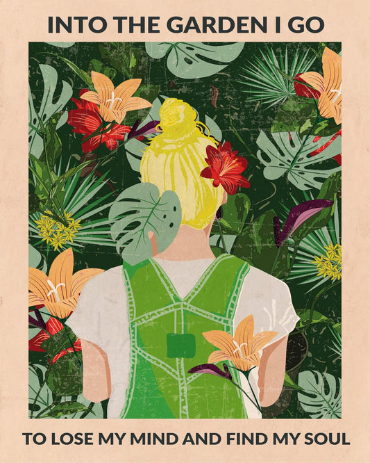 Garden Quote Poster