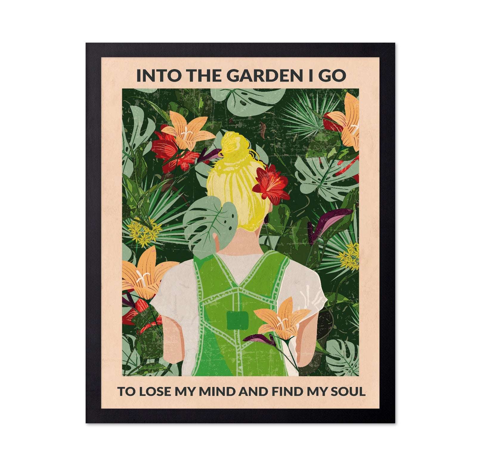 Garden Quote Poster