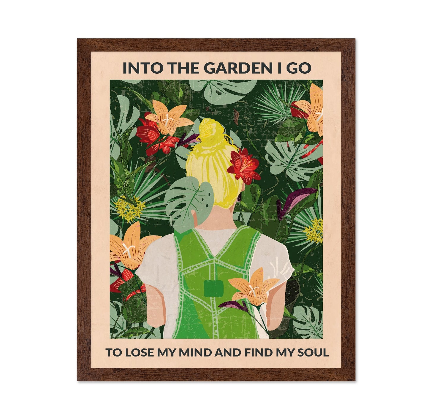Garden Quote Poster