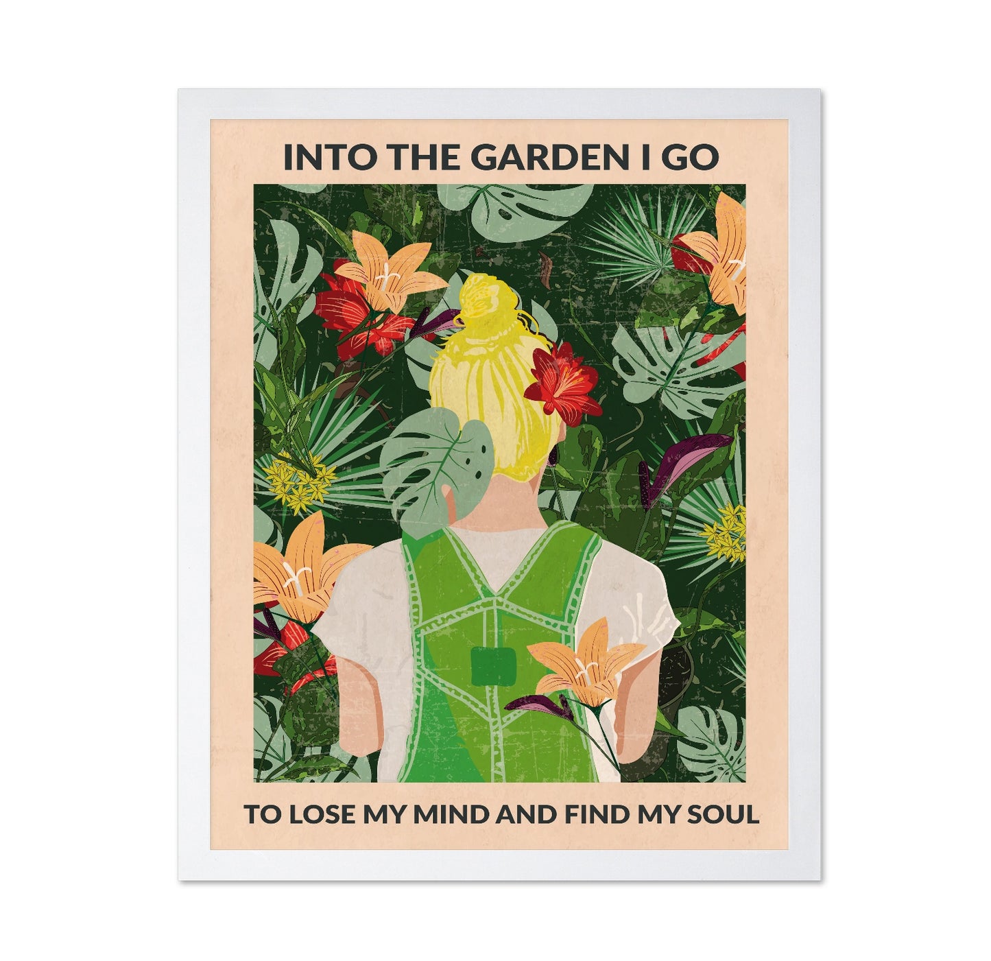 Garden Quote Poster
