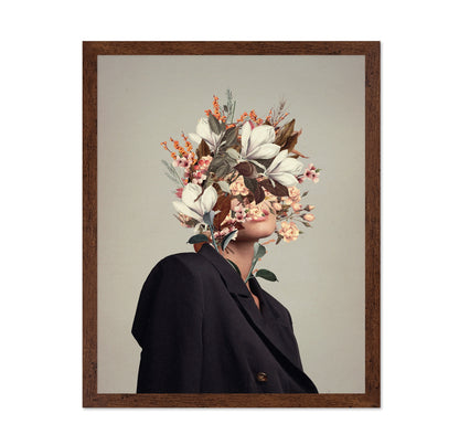 Floral Head Portrait No2