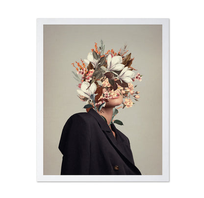 Floral Head Portrait No2