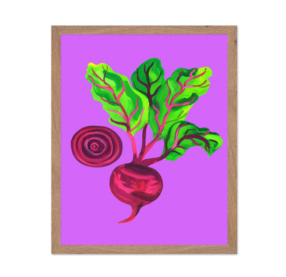 Beetroot Pop Art