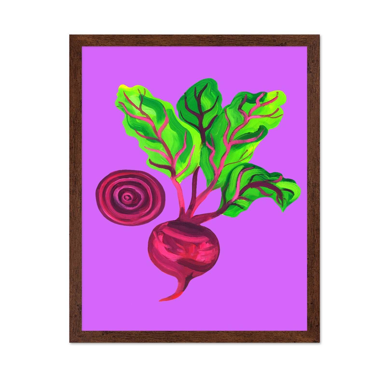 Beetroot Pop Art