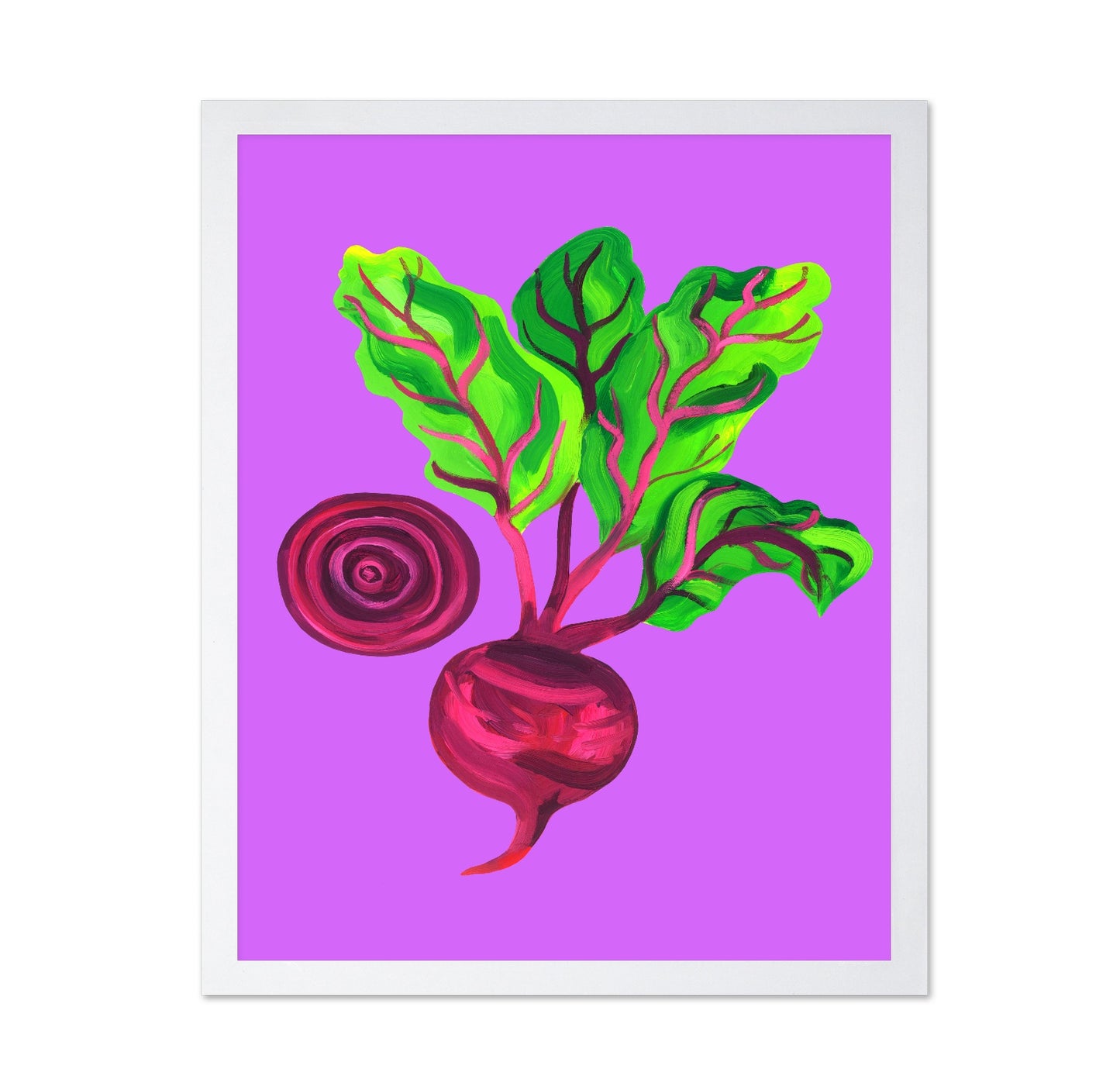 Beetroot Pop Art