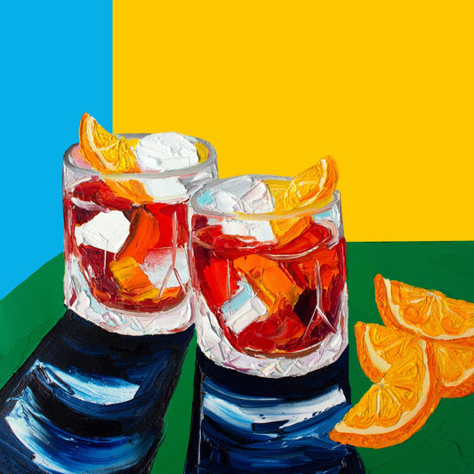 Citrus Cocktail Glasses
