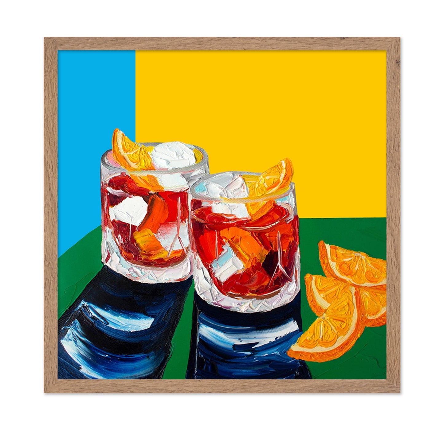 Citrus Cocktail Glasses