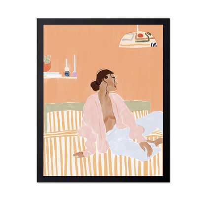 Cozy Sofa Woman