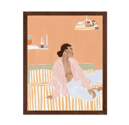 Cozy Sofa Woman