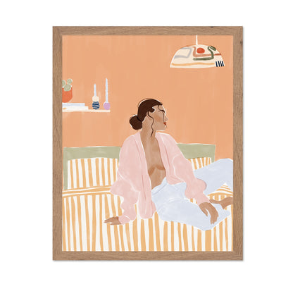 Cozy Sofa Woman