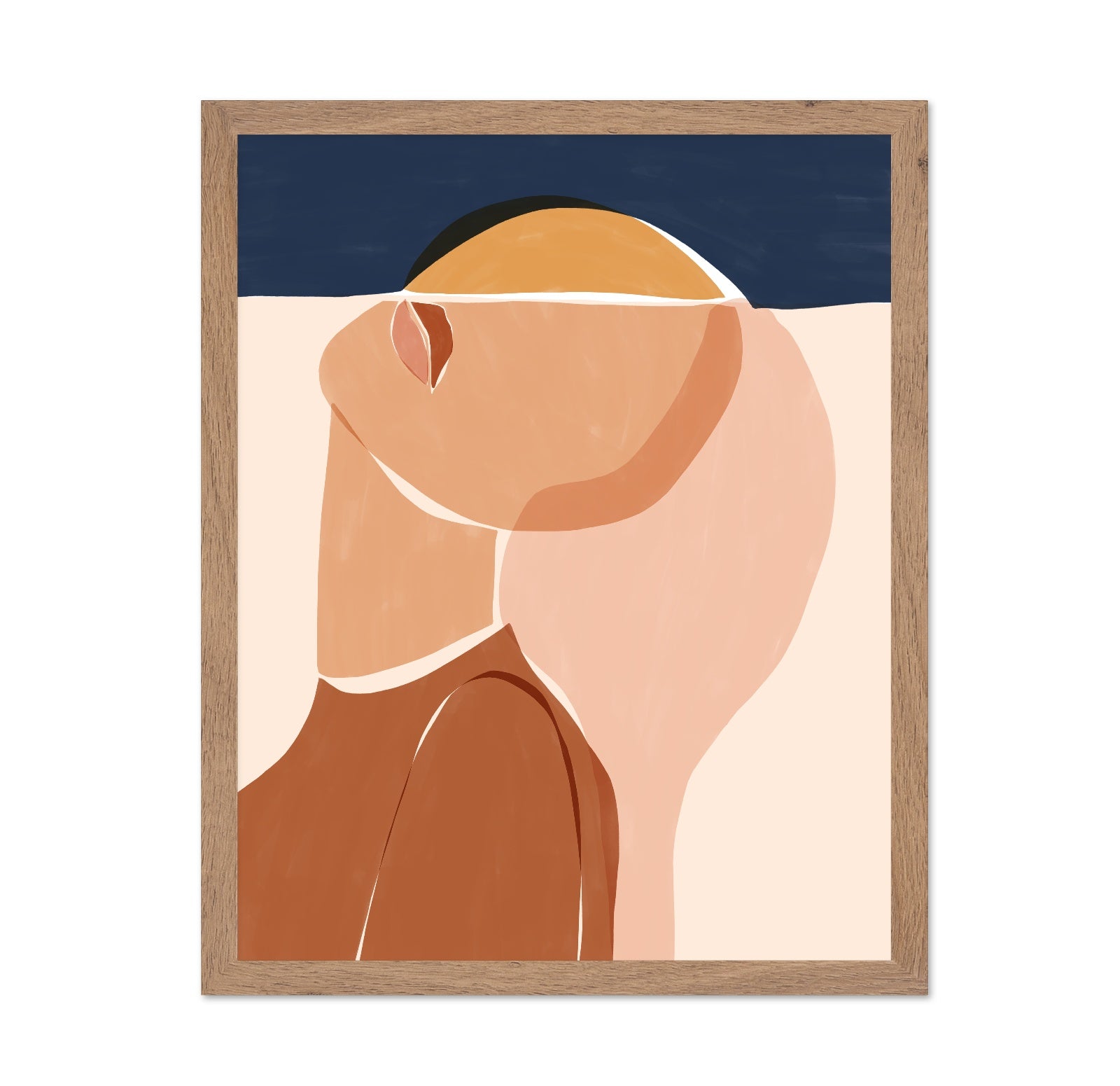 Abstract Face Profile