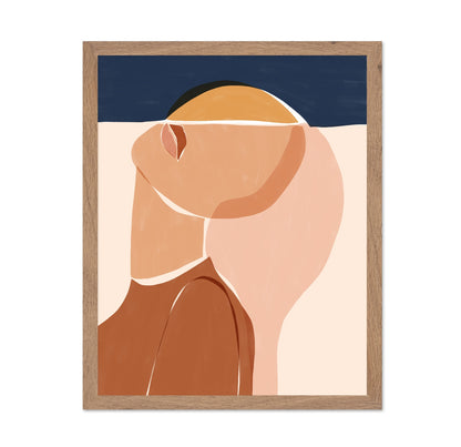 Abstract Face Profile