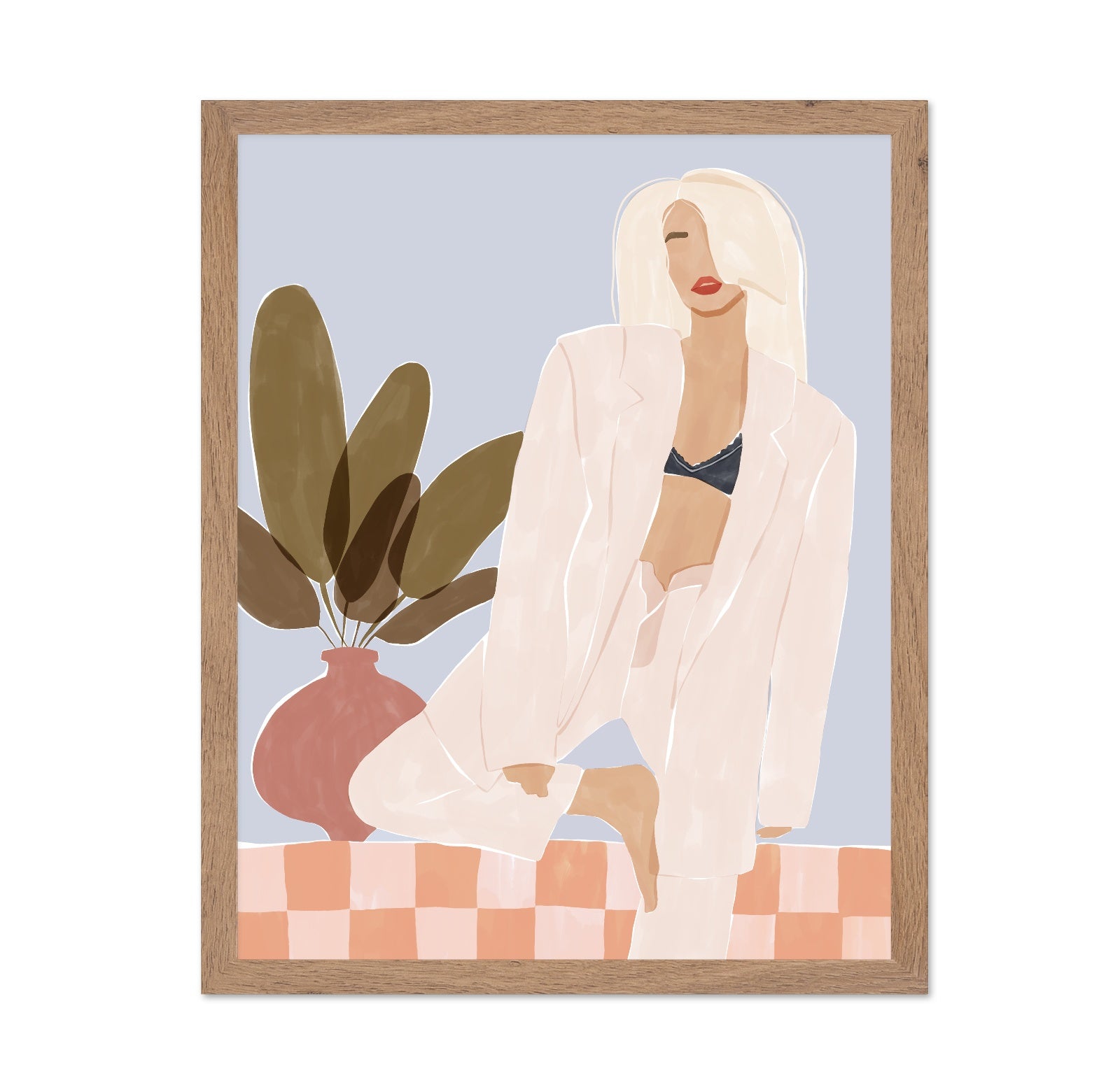 Chic Lounge Woman
