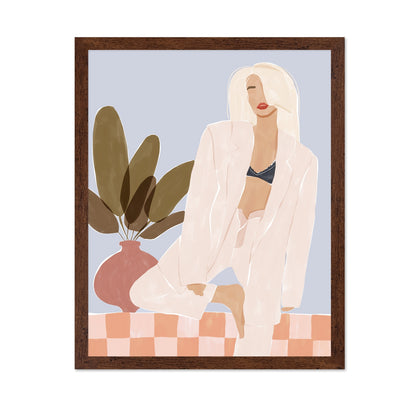 Chic Lounge Woman