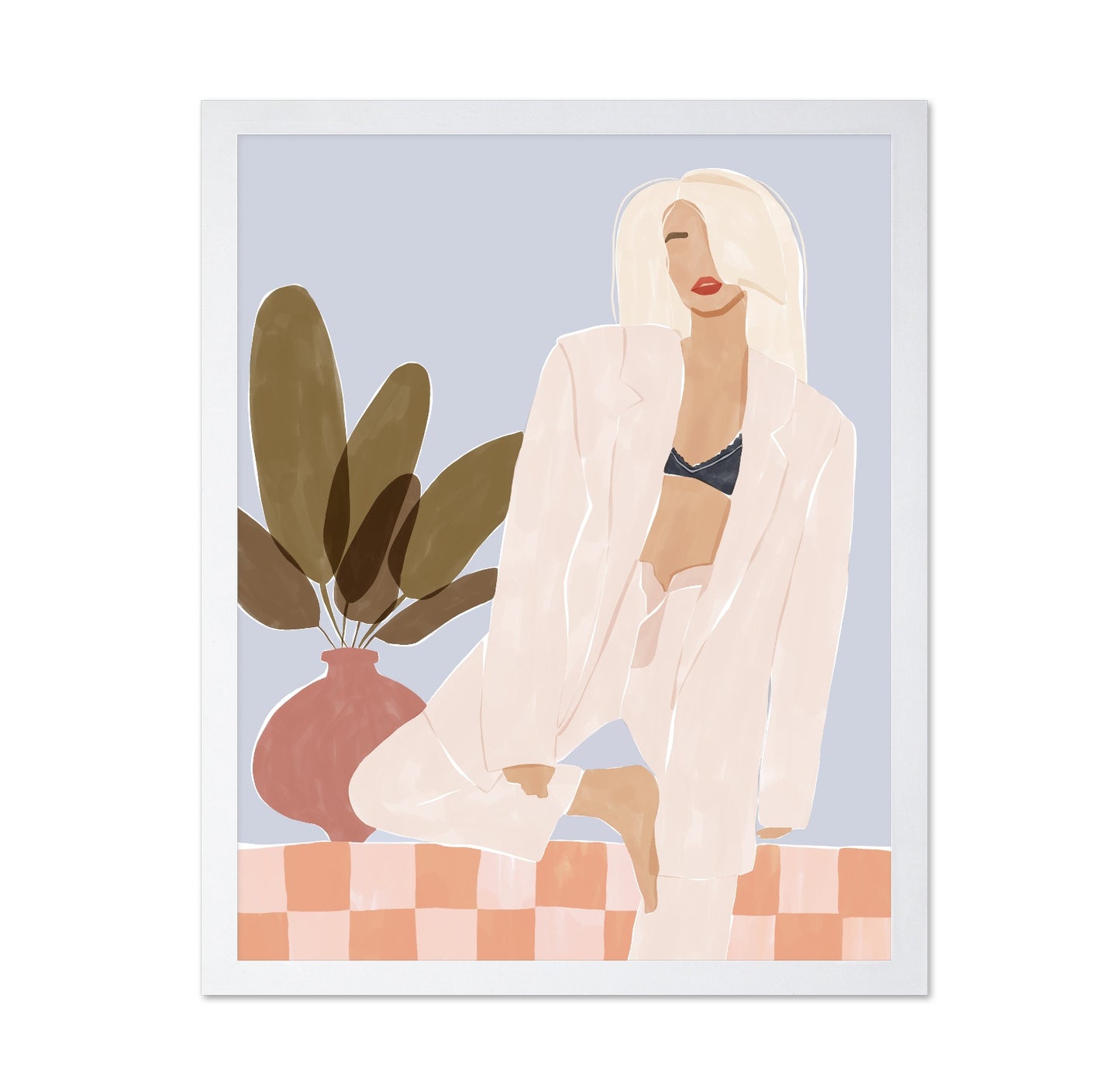 Chic Lounge Woman