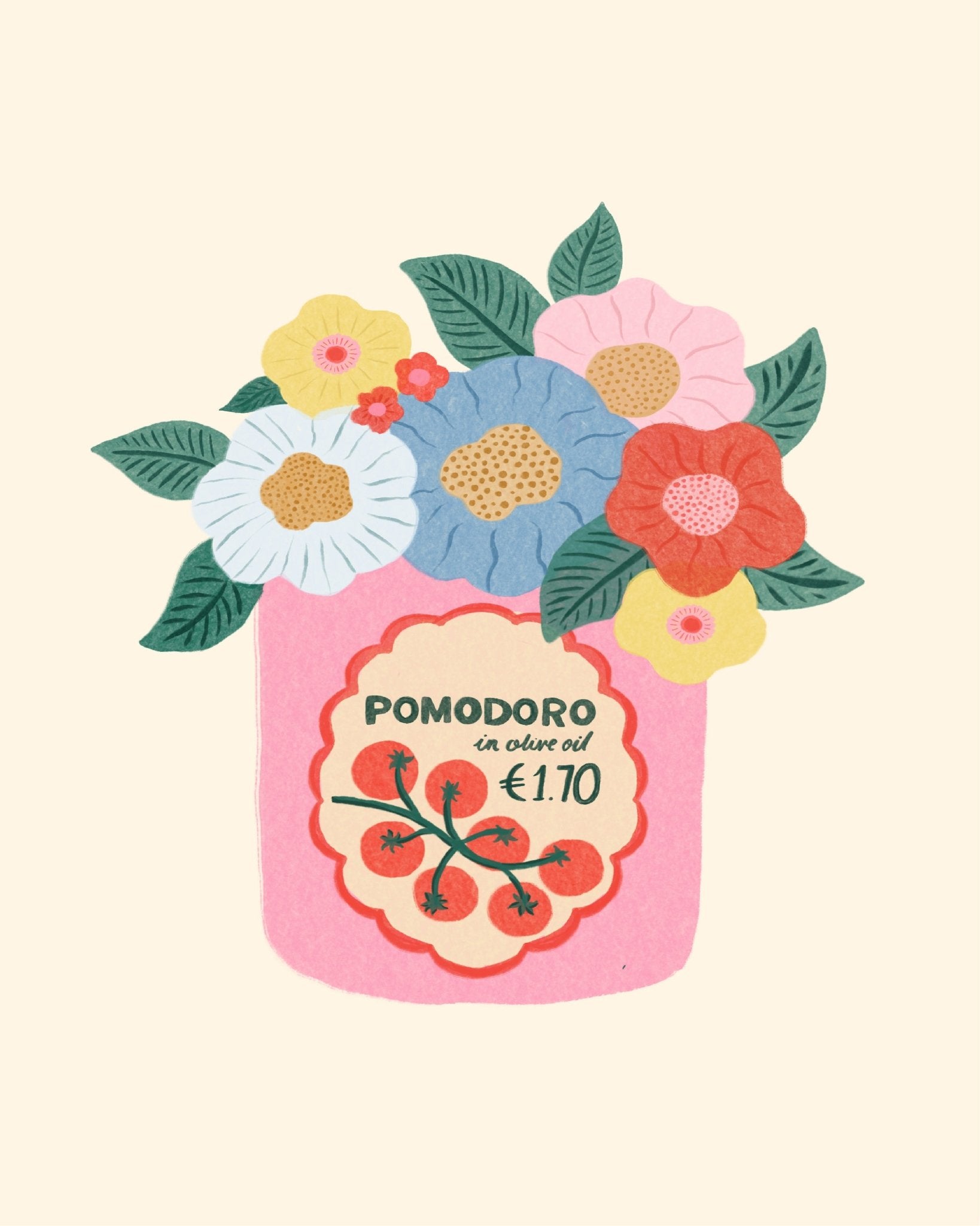 Tomato Jar Bouquet