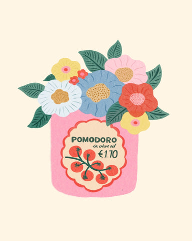 Tomato Jar Bouquet