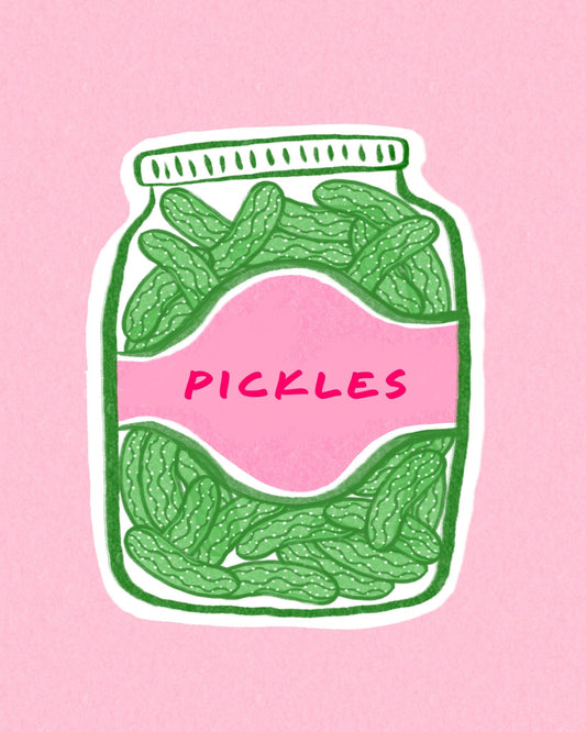 Pickle Jar Art