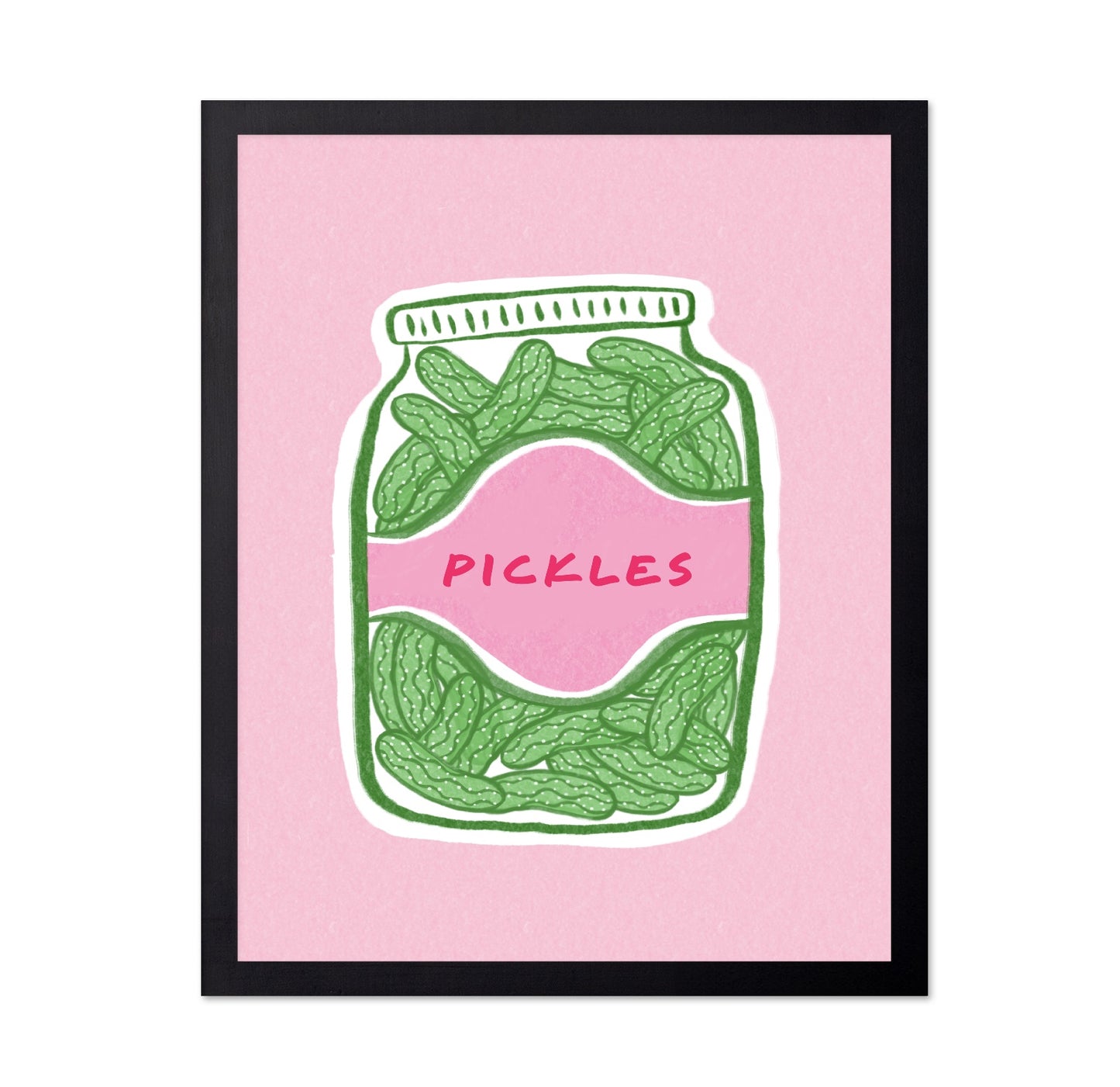 Pickle Jar Art