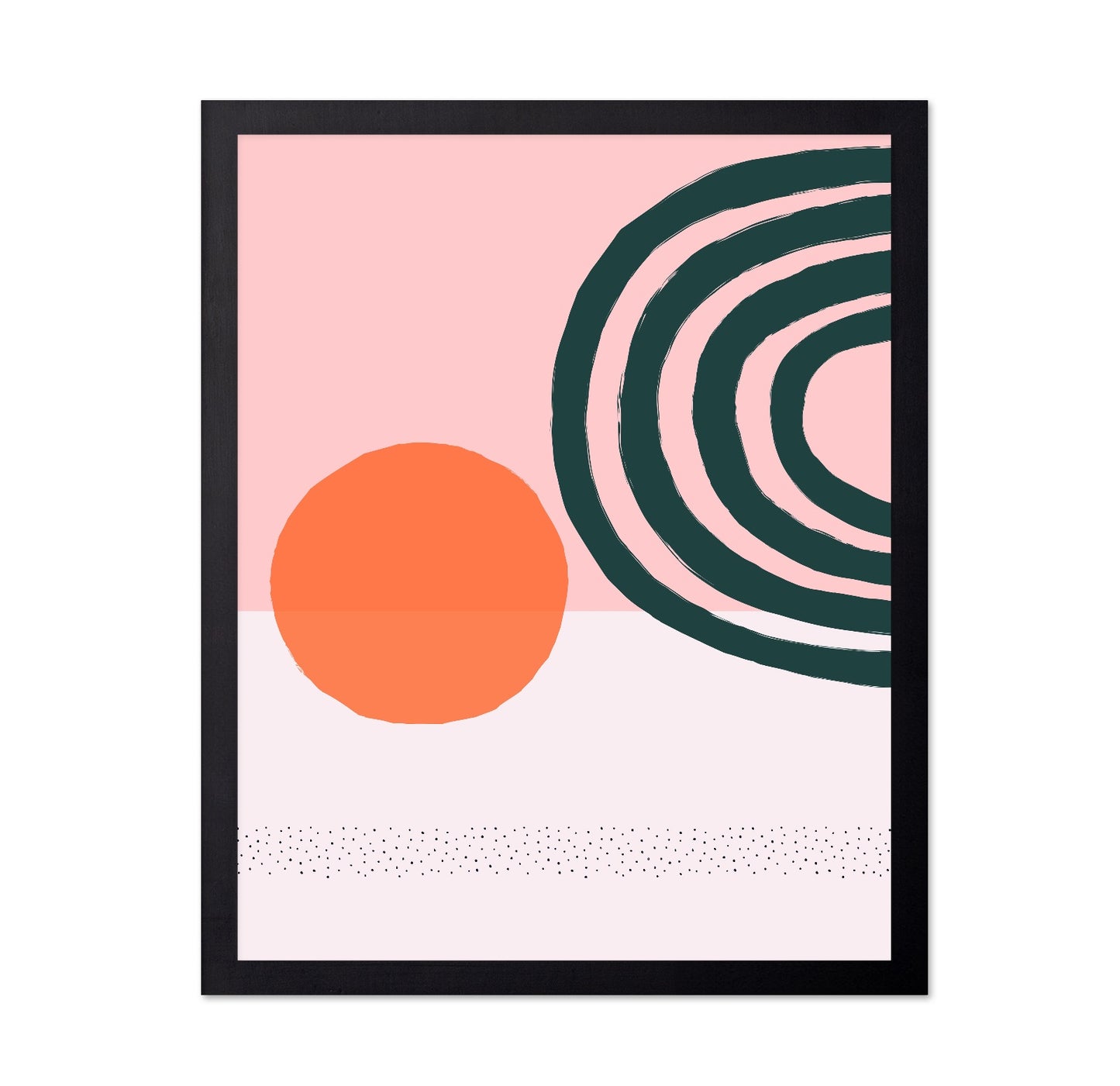 Abstract Sunset Shapes No2