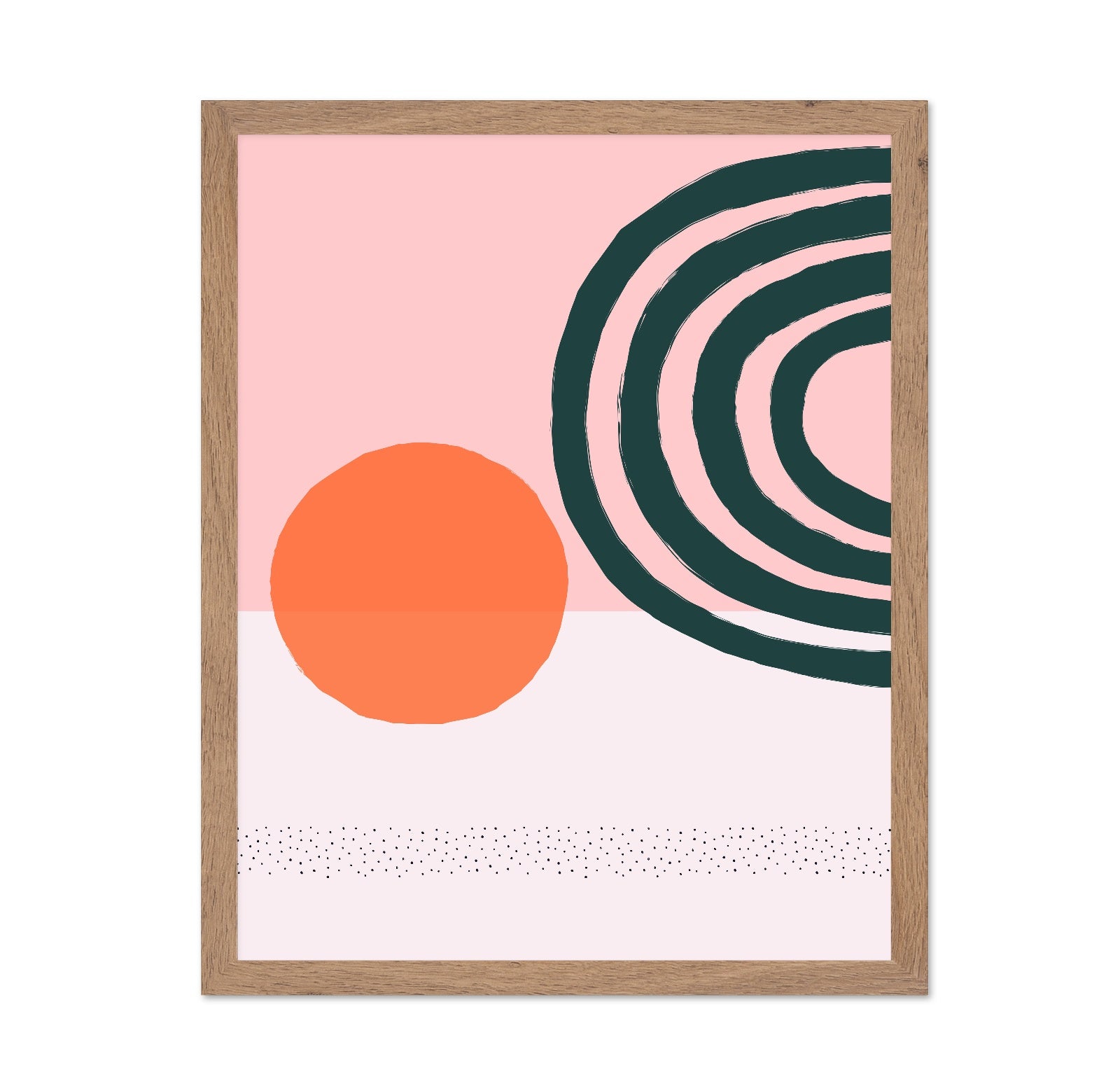 Abstract Sunset Shapes No2