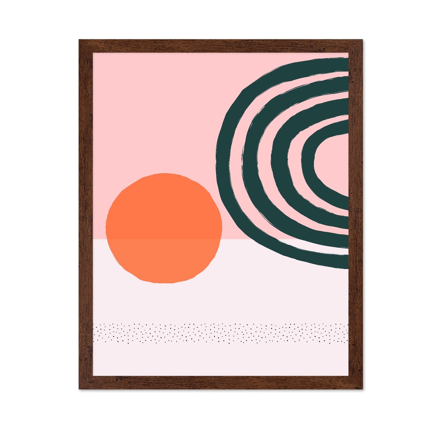 Abstract Sunset Shapes No2