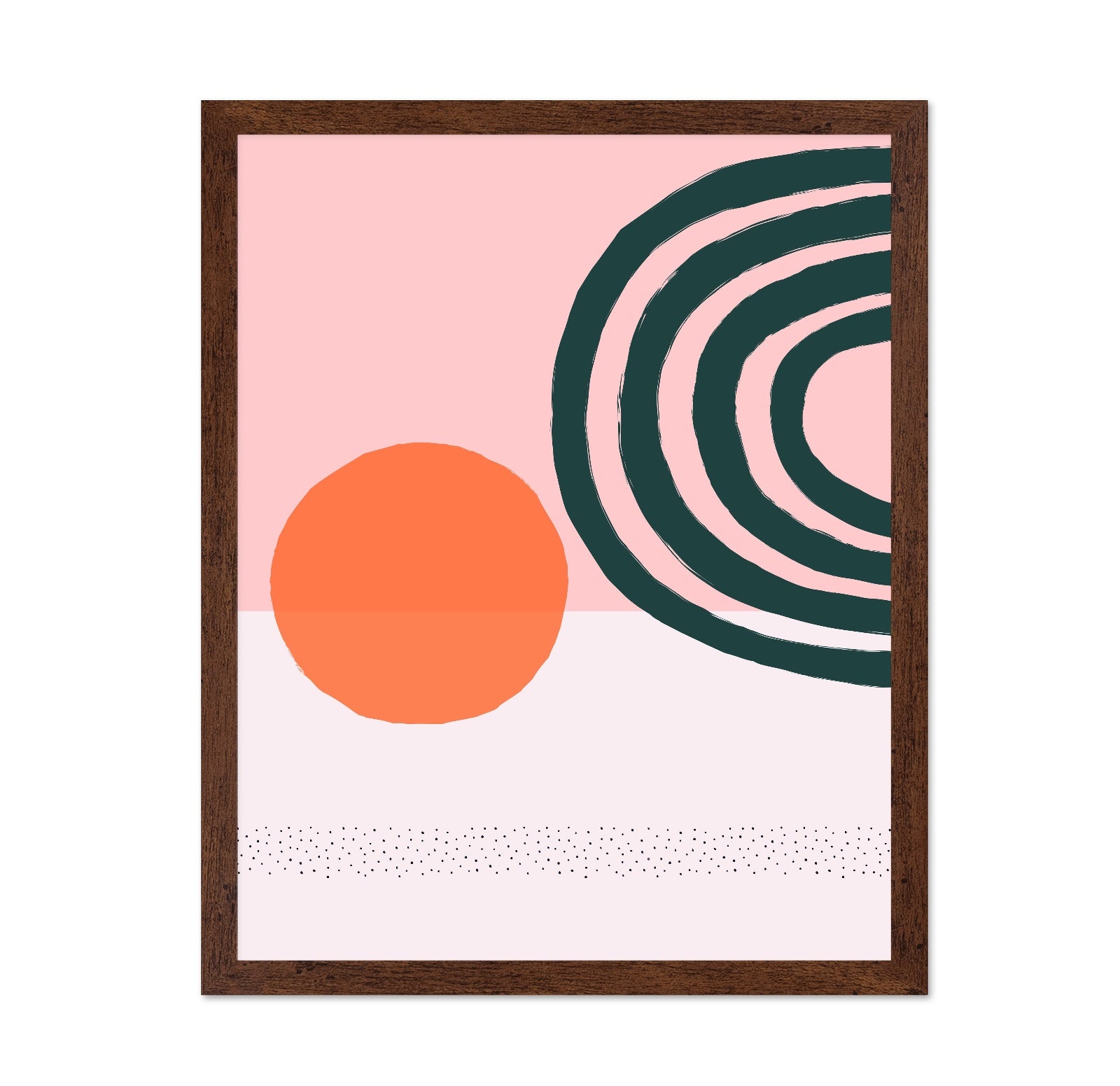 Abstract Sunset Shapes No2
