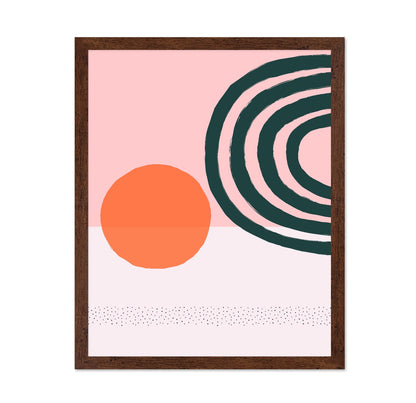 Abstract Sunset Shapes No2