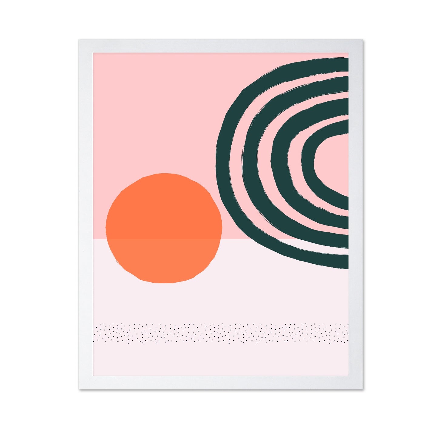 Abstract Sunset Shapes No2