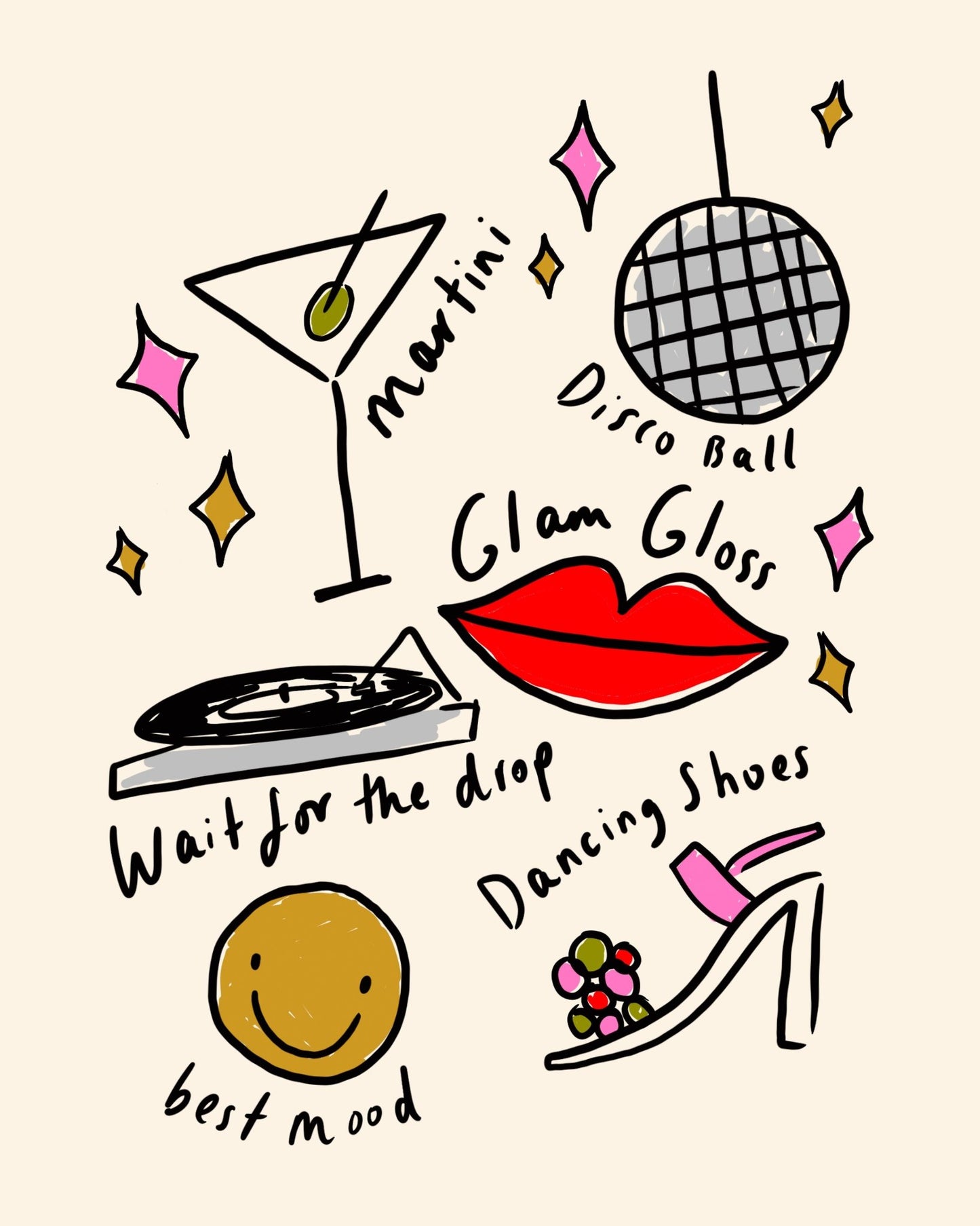 Disco Glam Vibes