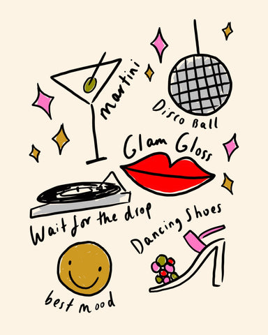 Disco Glam Vibes