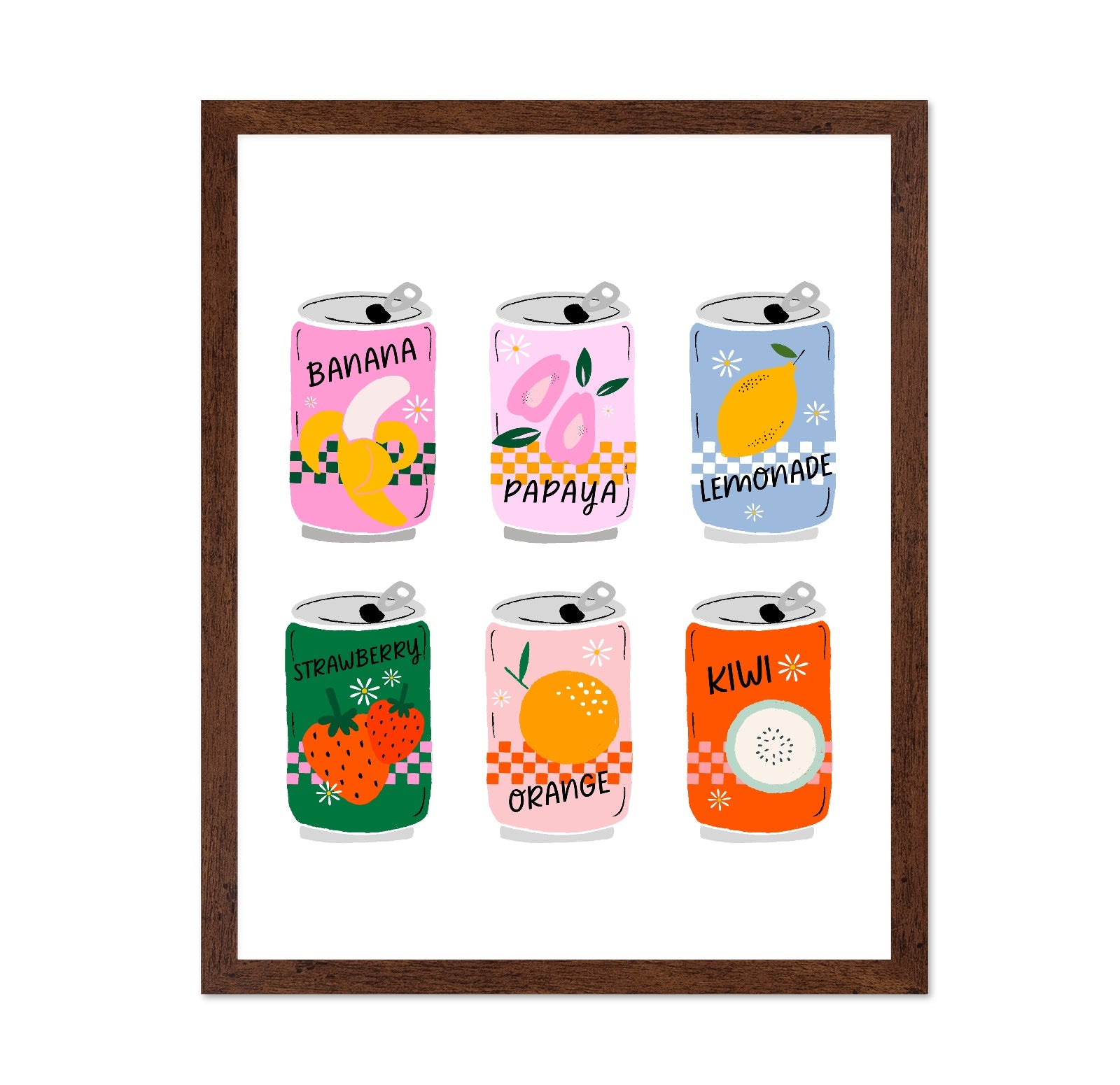 Fruit Soda Cans