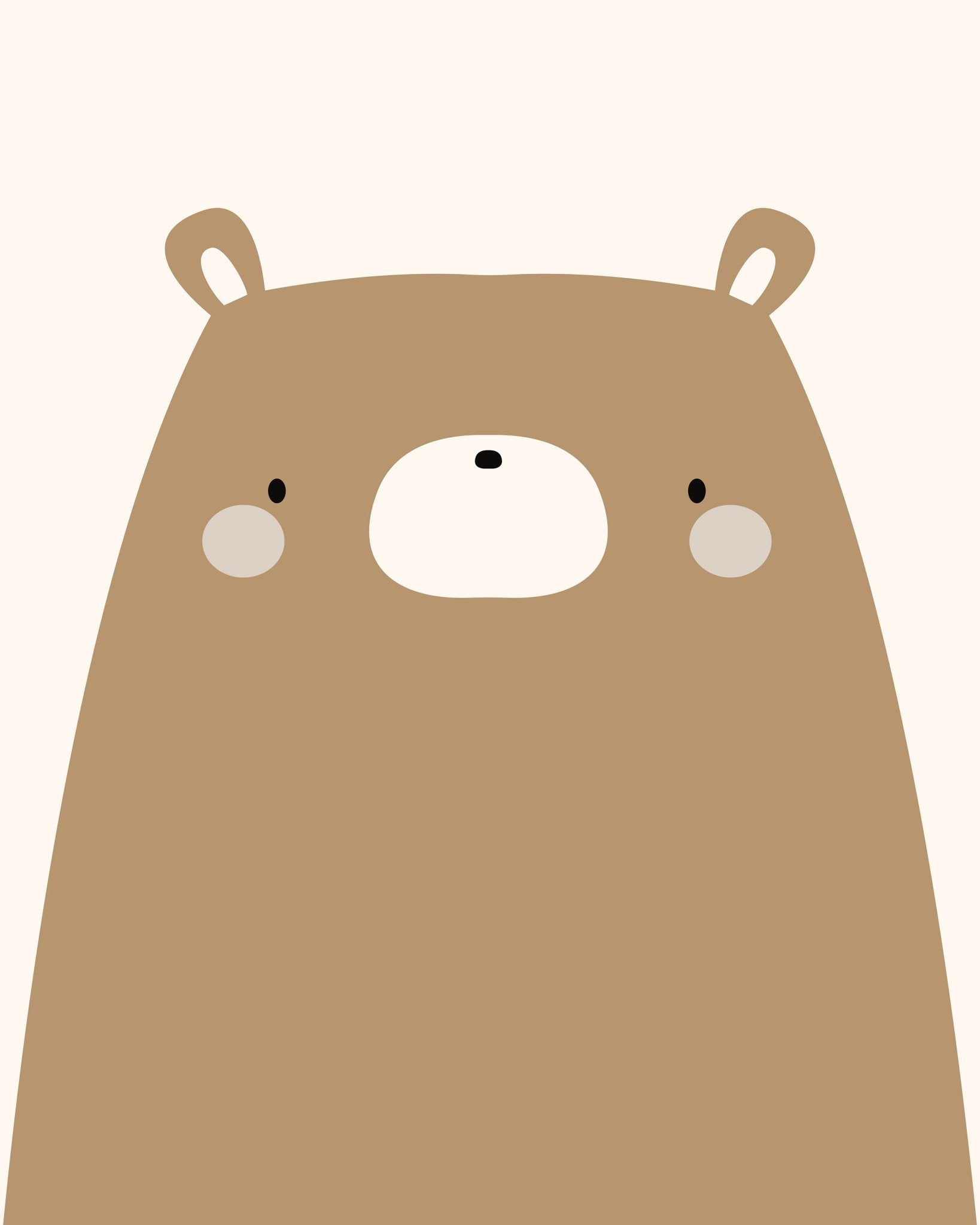 Cute Bear Face