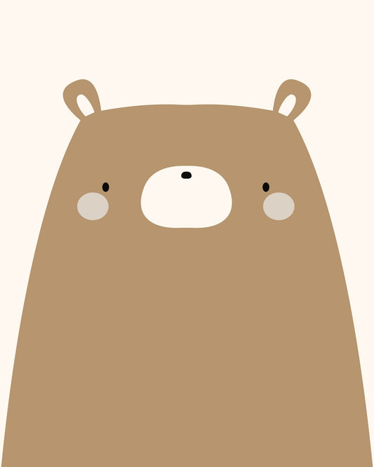 Cute Bear Face