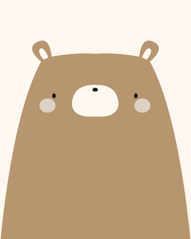 Cute Bear Face