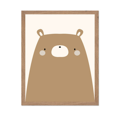 Cute Bear Face