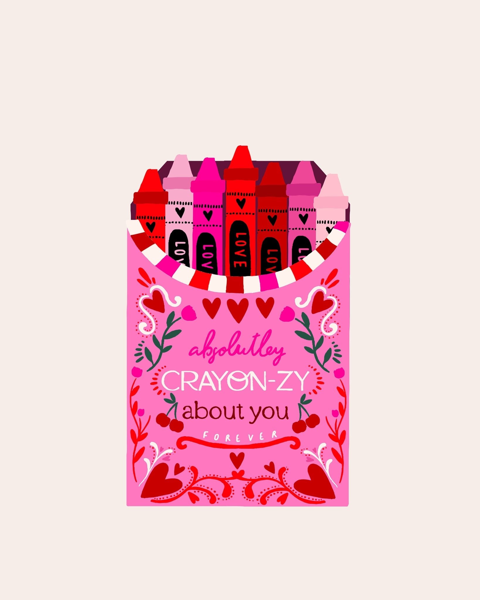 Love Crayon Box