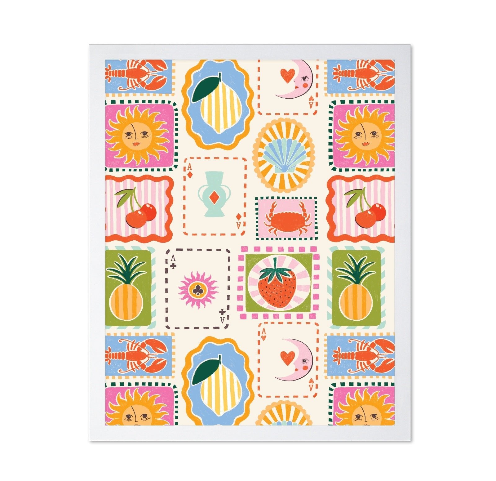 Coastal Icon Pattern