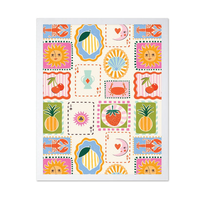 Coastal Icon Pattern