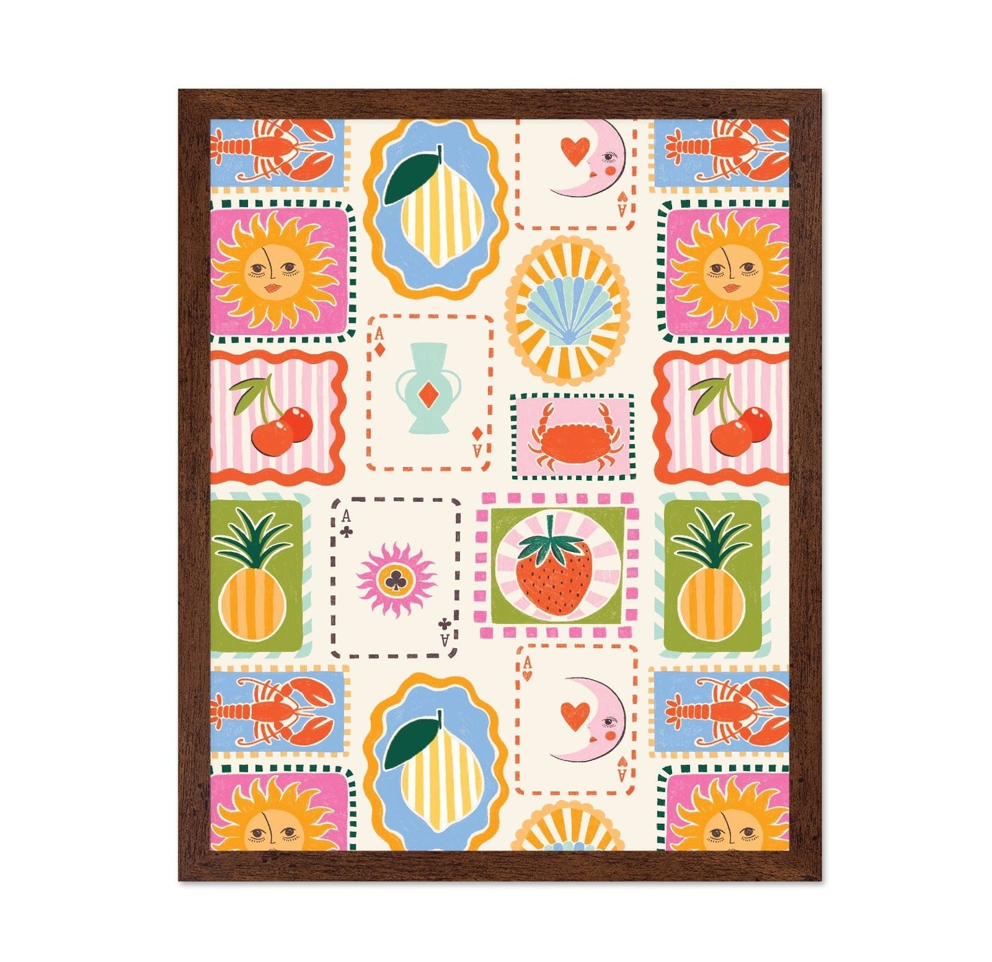 Coastal Icon Pattern