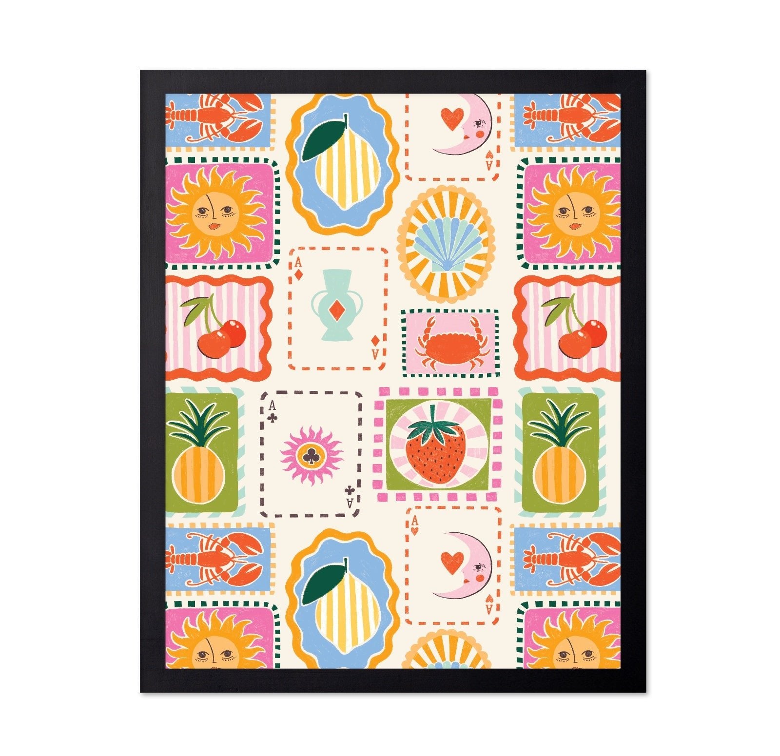 Coastal Icon Pattern