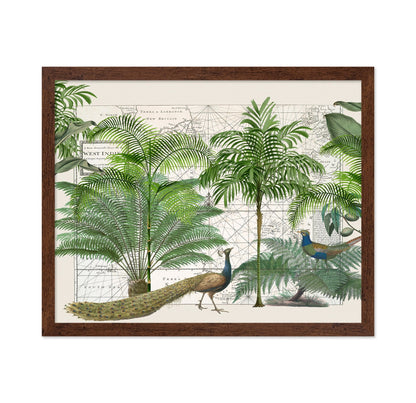 Tropical Map Garden