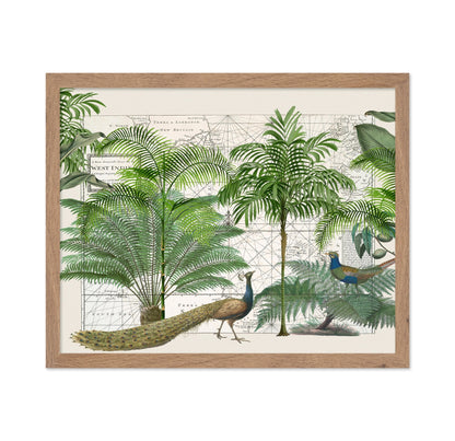 Tropical Map Garden