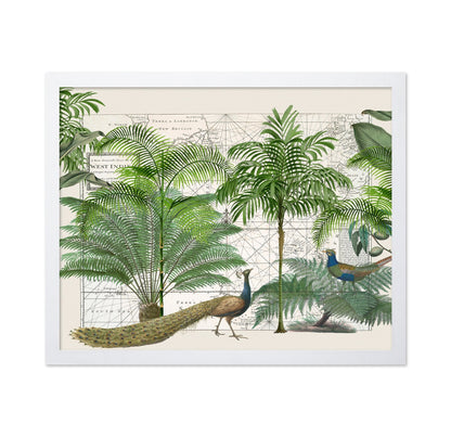 Tropical Map Garden