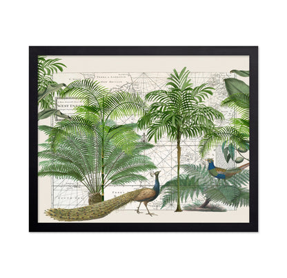 Tropical Map Garden