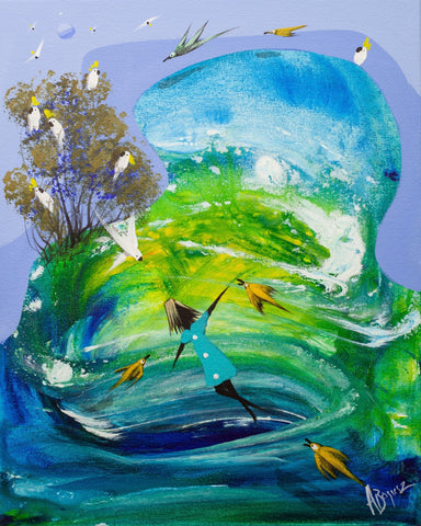 Surreal Ocean Portal