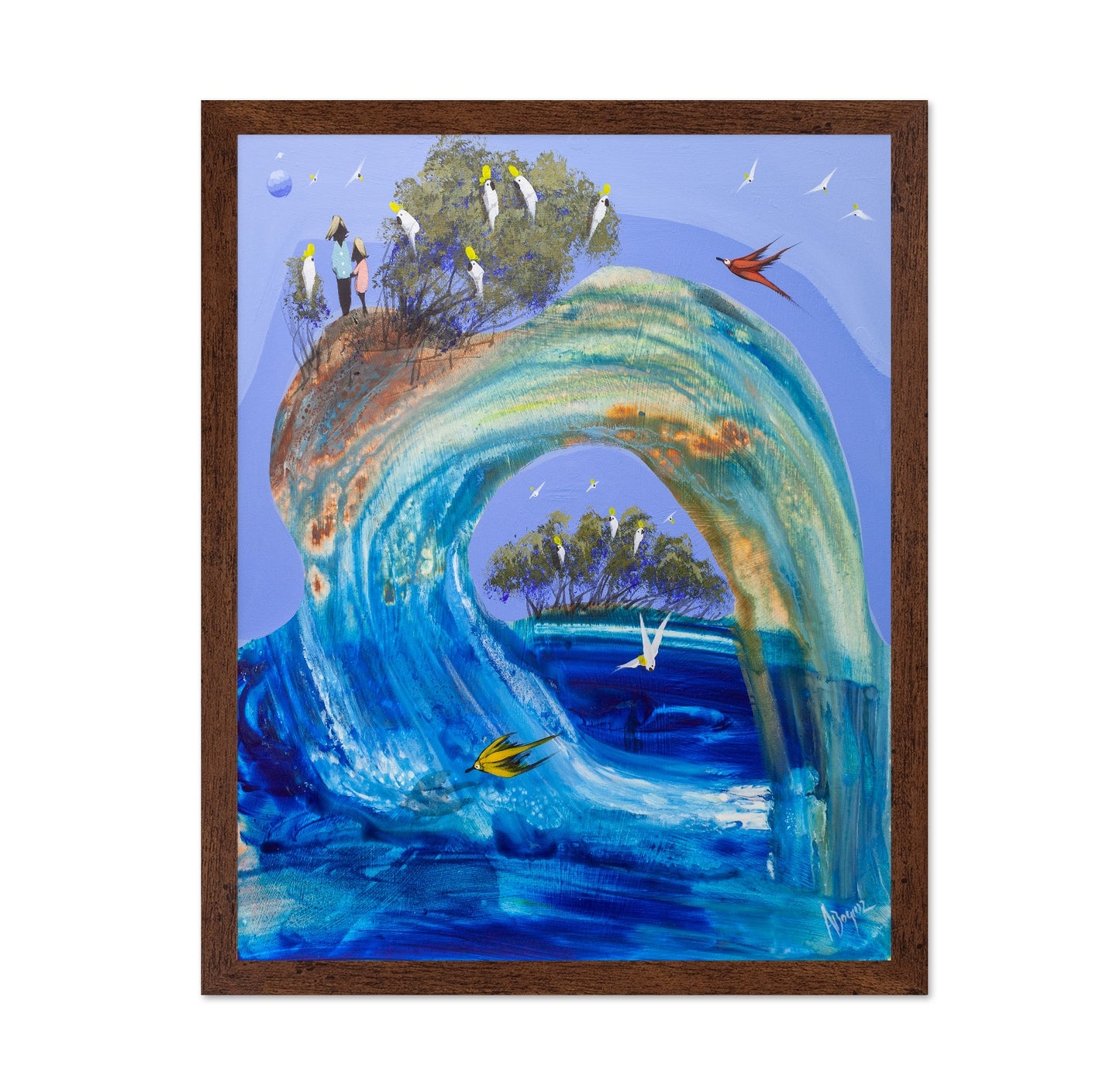 Surreal Ocean Wave