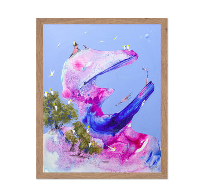 Whimsical Whale Birds